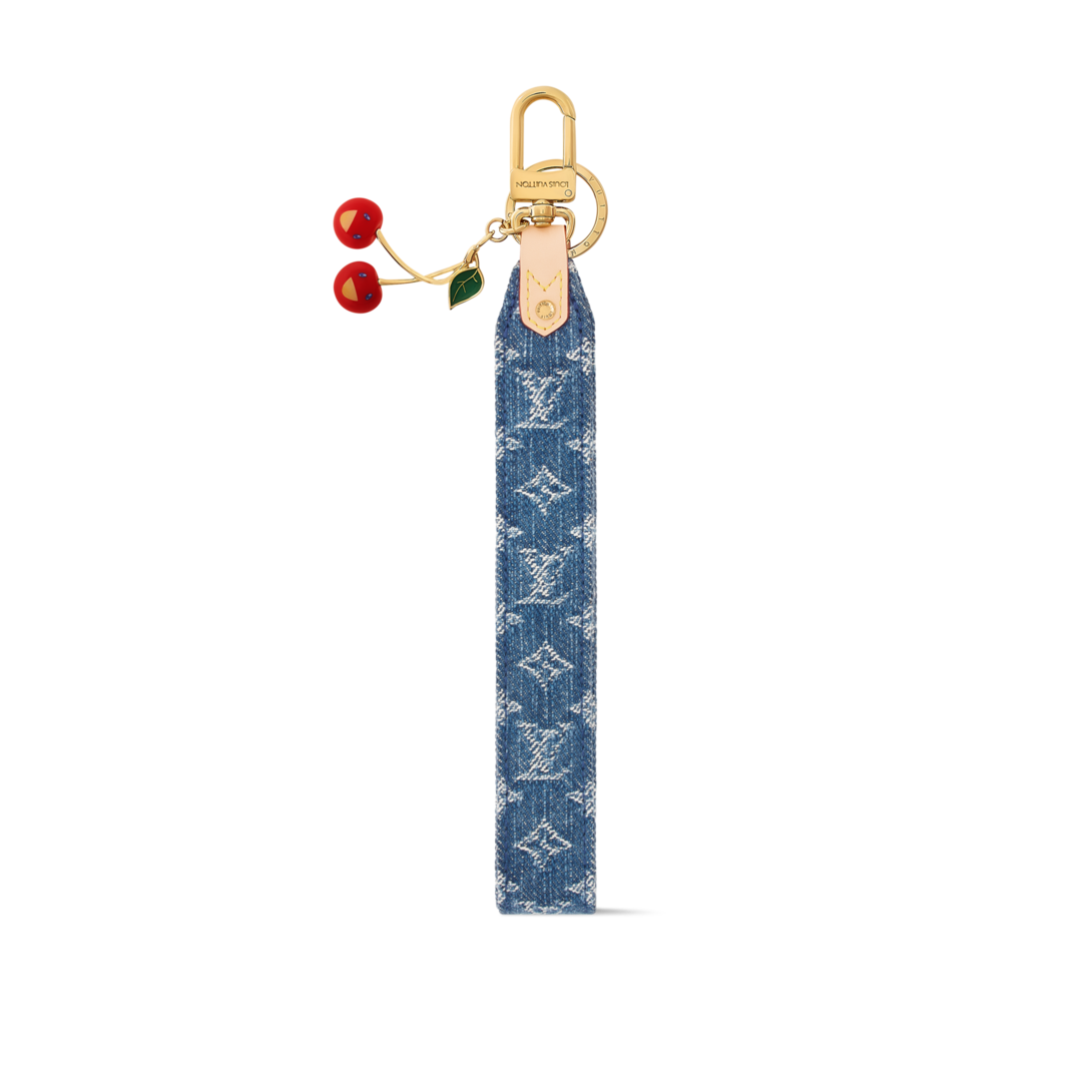 LOUIS VUITTON - t99 LV x TM Denim Cerise Dragonne S00 - Accessories M02599
